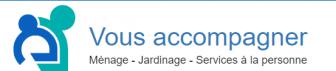 Vous accompagner, Professionnel du Service à la Personne en Isère